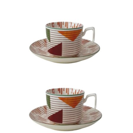 2 Tasses à Thé Hippodrome