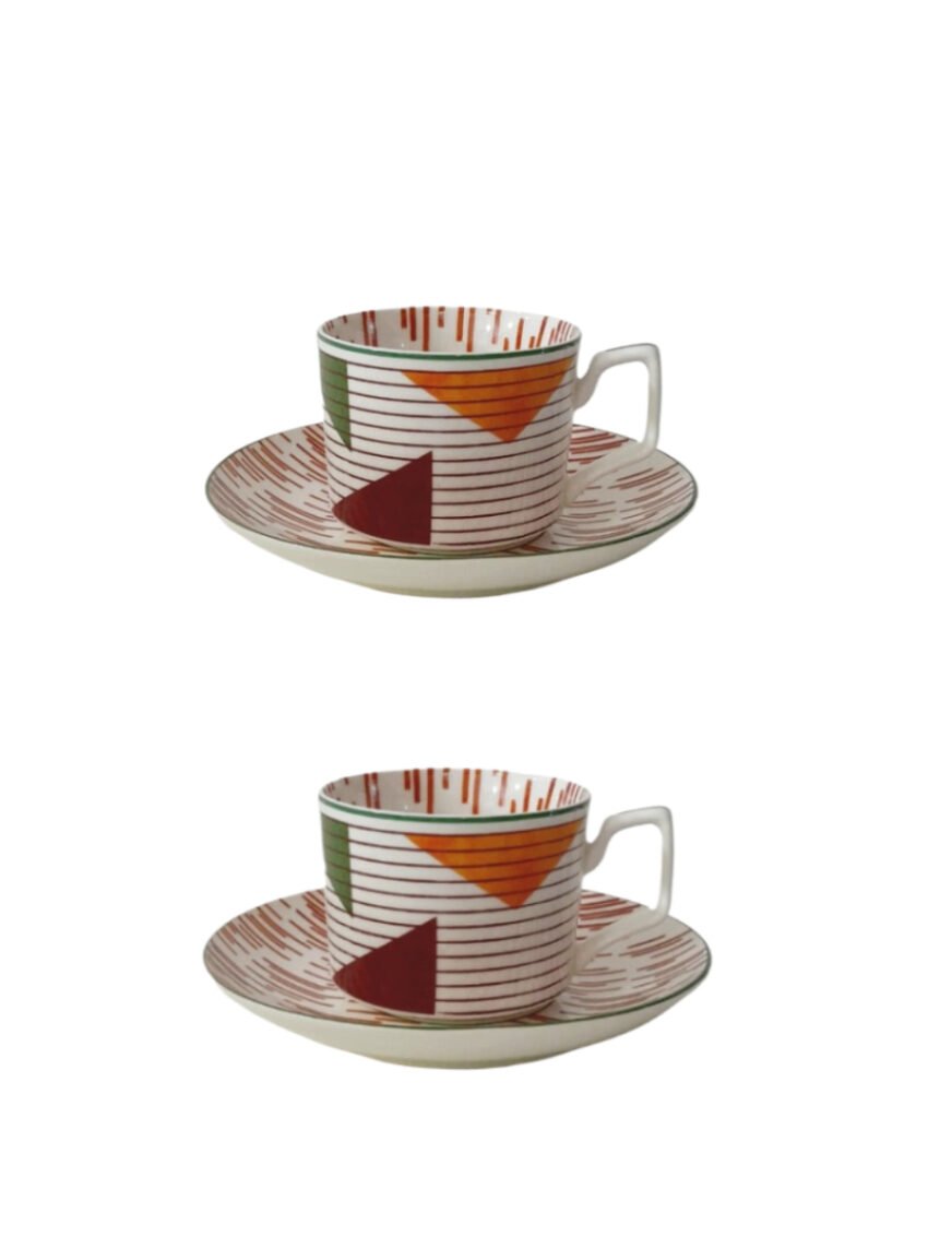 2 Tasses à Thé Hippodrome