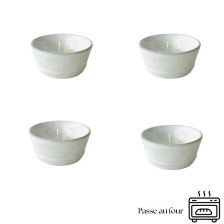 4 Ramequins Livia