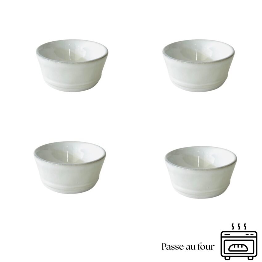 4 Ramequins Livia