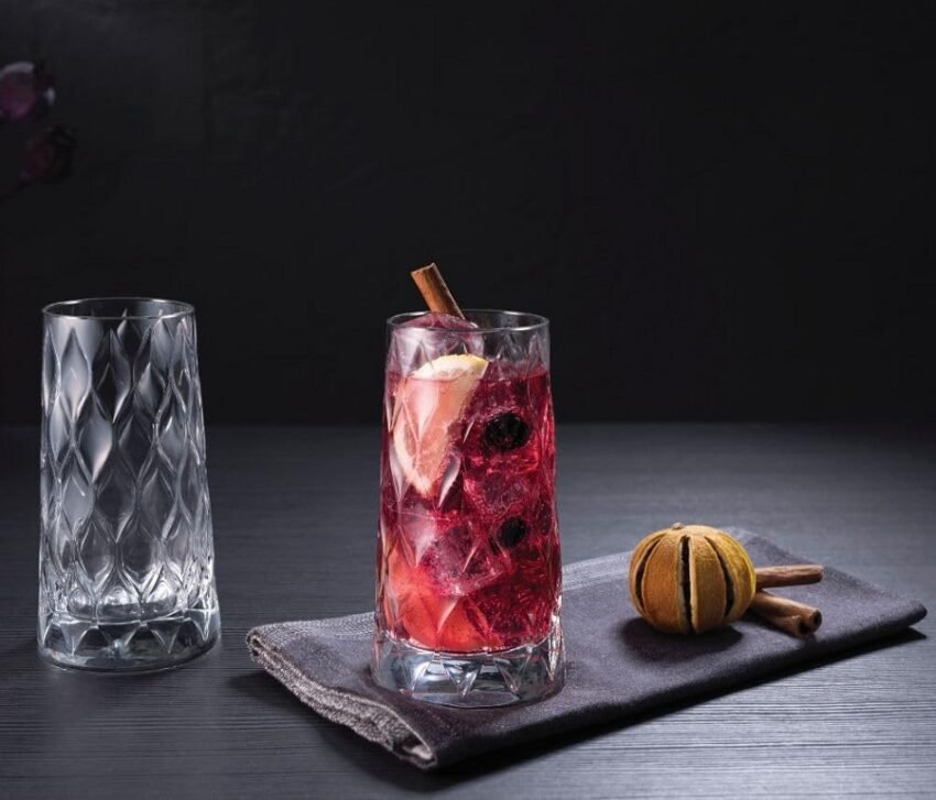 4 Verres Leafy 420855