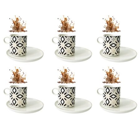 6 Tasses à Thé 12403