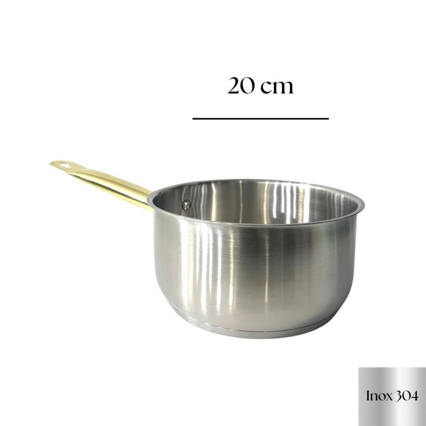 Casserole Inox 20 cm Gold