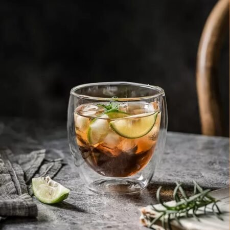Verre borosilicate double paroi 250 ml