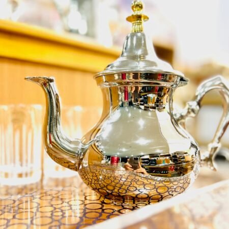 Théière Argentée Maroc GM
