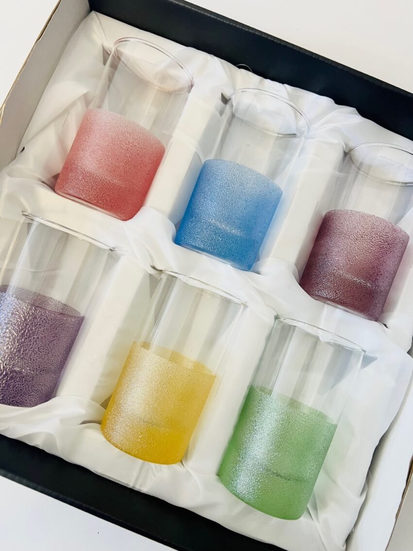 6 verres à Thé Isl DC