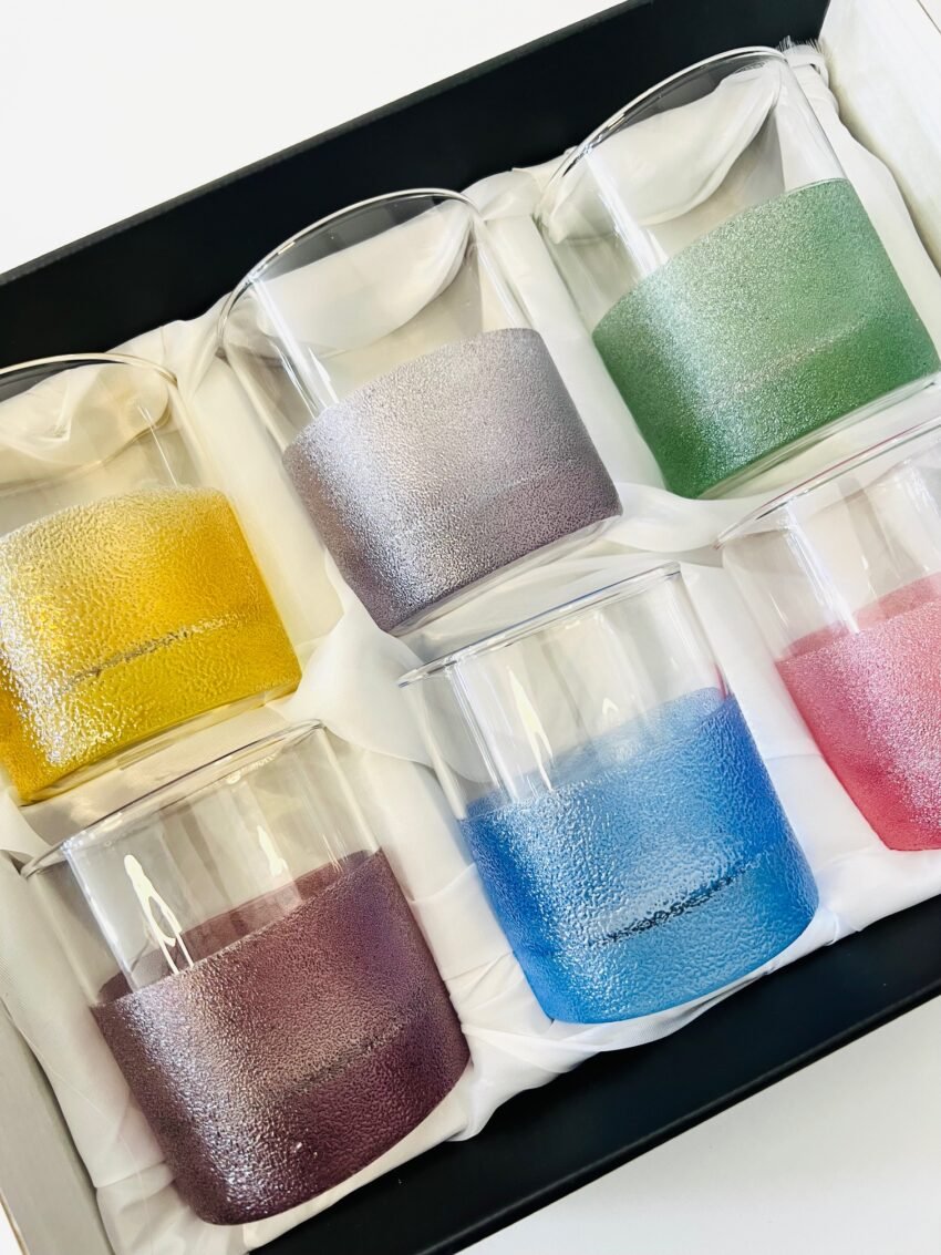 6 verres à Eau DC 1