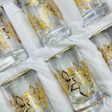 6 Verres à Thé Perle