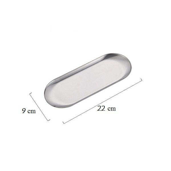 Plat Ovale Argenté PM