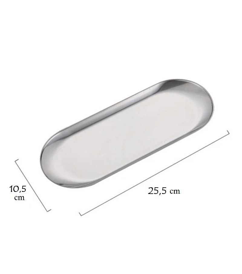 Plat Ovale Argenté MM