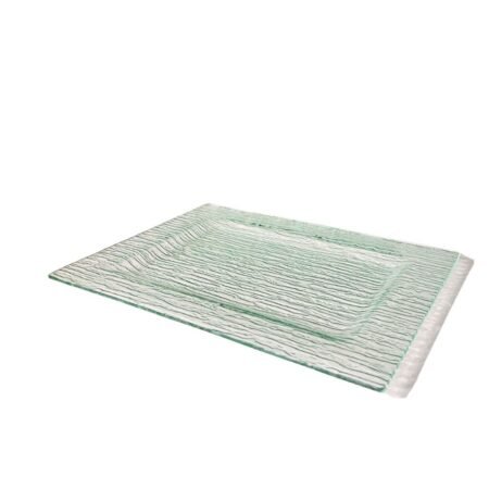 Plat en verre 32 cm 7895-2