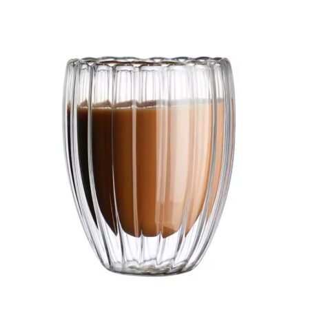 Verre double paroi 350 ml Bandes